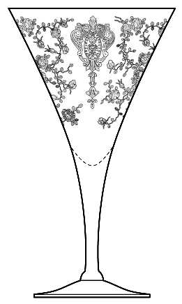Rose Point (Stem 7966) by Cambridge