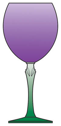 Bijoux (Purple Bowl, Green Stem) by Colony