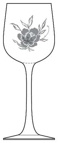Briancon Decor Fleur by Cristal D'Arques - Durand