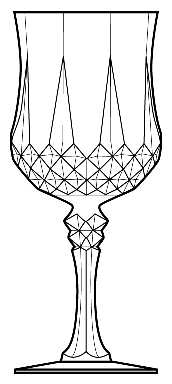 Longchamp (Clear) by Cristal D'Arques - Durand