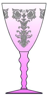 Veninga Pink (Stem 24) by Central Glass Works
