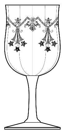Greek (Stem #1241) by Central Glass Works