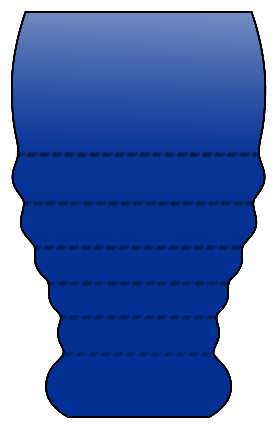 Nautilus Cobalt Blue by Cambridge