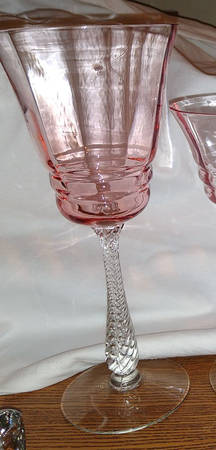 3095 Pink (Clear Stem) by Cambridge