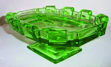 Pylons Green by Crown Crystal Austria