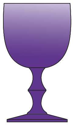 COL13 Amethyst (Cased White Bowl) by Colony