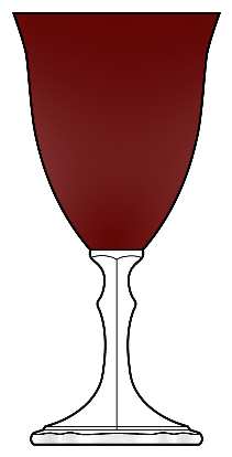 3025 Ruby (Clear Stem) by Cambridge