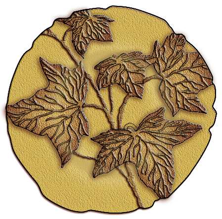 Decorated Glassware (Red Gold Leaf) by Certified International