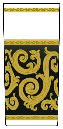 Ebony Baroque by Culver