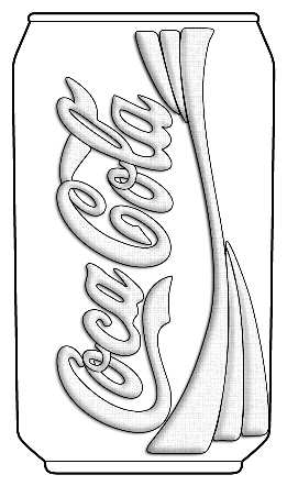 Coca Cola (Embossed) by Cristal D'Arques - Durand