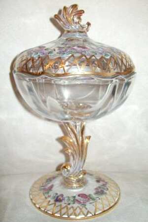 Charleton Roses (Fostoria) by Charleton Decorating