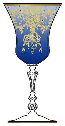 Decoration 1037 Cobalt Blue by Cambridge