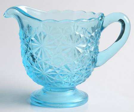 Daisy and Button Blue (Sapphire) by Degenhart Glass Co