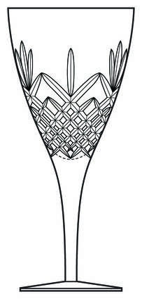 Sutherland (Smooth Stem) by Edinburgh Crystal
