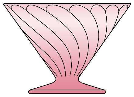 Diana Pink by Federal Glass 