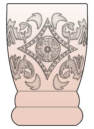 Madrid Pink by Federal Glass 