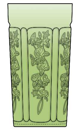 Sharon Green by Federal Glass 
