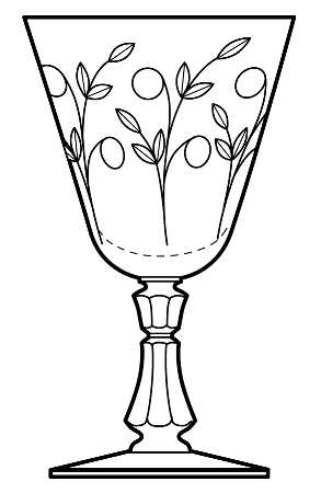 Avalon (Stem 6049, Cut 832) by Fostoria