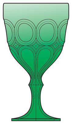 Moonstone Green by Fostoria