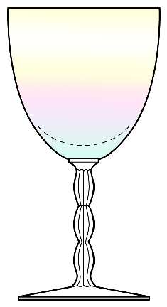 Mother of Pearl (Stem 6012) by Fostoria