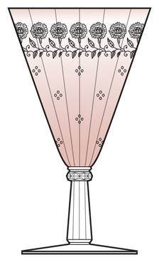 New Garland Pink (All Pink, Stem 6002) by Fostoria
