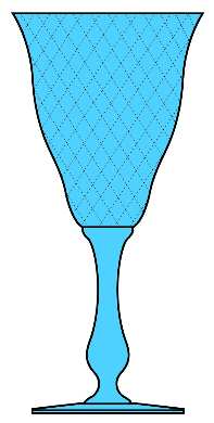 FRY1-1-BLUE (DIAMOND OPTIC) by Fry