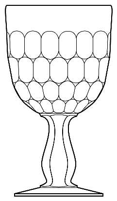 Thumbprint Clear by Fenton