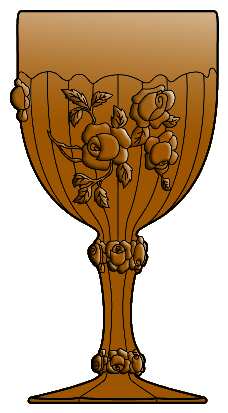 Rose Amber by Fenton