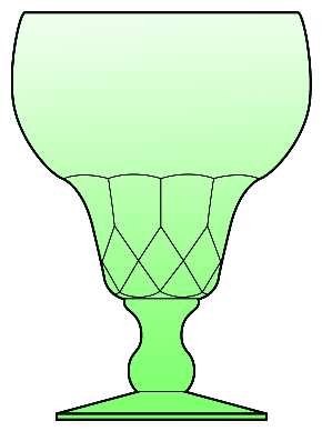 Georgian Jadeite Green by Fenton