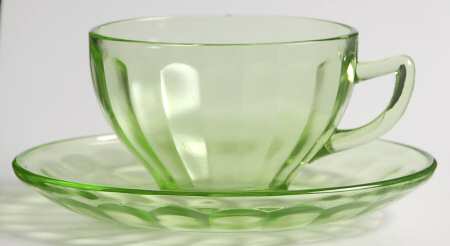Hostess Green by Federal Glass 