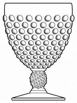 Hobnail Clear by Fenton