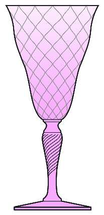 7541 Pink (Diamond Optic) by Fry