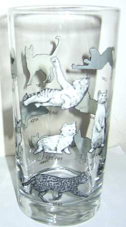 Cat Glass by Fishs Eddy