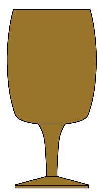 Accent II Brown by Gorham Crystal