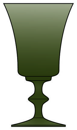 Elegance Green by Gorham Crystal