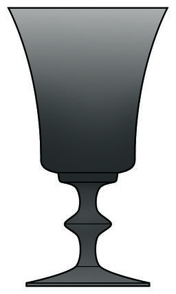Elegance Smoke (Grey) by Gorham Crystal