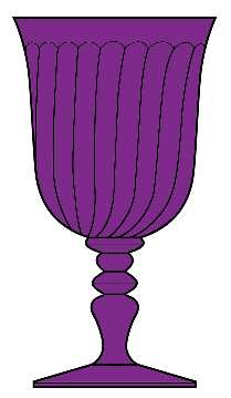 Gentry Amethyst by Gorham Crystal