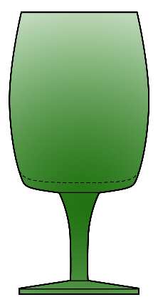 Images Green by Gorham Crystal
