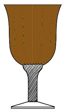 Octette Brown by Gorham Crystal
