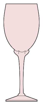 Vie En Rose Pink by Gorham Crystal