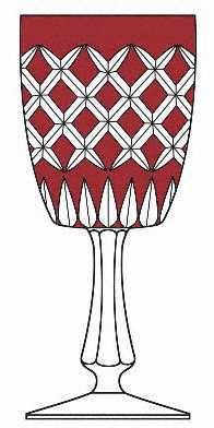 Fairfax Ruby by Gorham Crystal