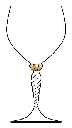 Ariana Gold Accent by Gorham Crystal