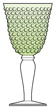 Colonial Hobnail Green by Gibson