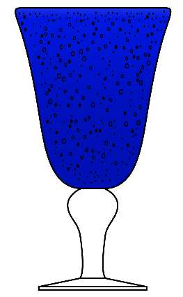 Shades Bubbles Blueberry by Gibson