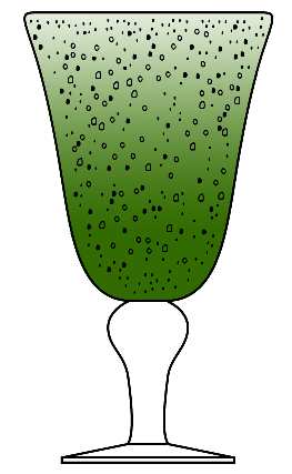 Shades Bubbles Olive Green by Gibson