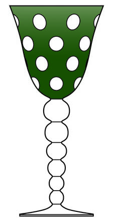 Bubbles Green by Godinger