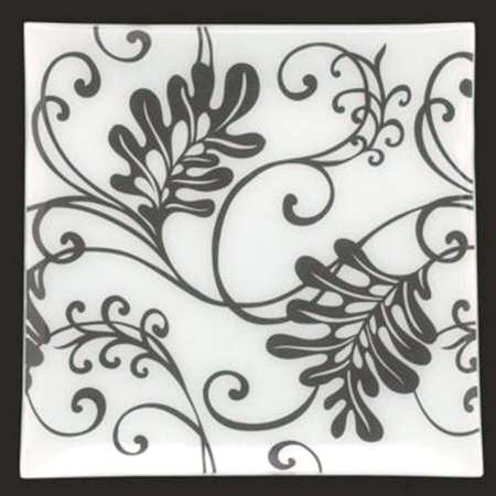 Smoked Floral by Gorham Crystal