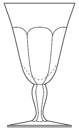 Colonial Clear (Stem 359, Non Optic) by Heisey
