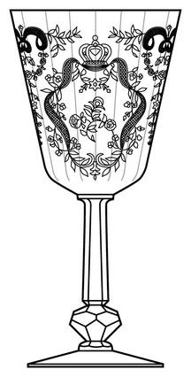 Coronation (Stem 4085, Etch) by Heisey