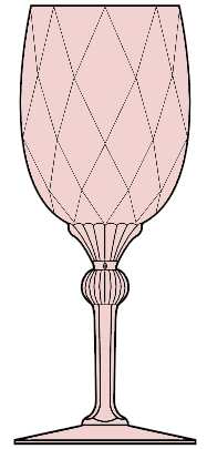 King Arthur Pink (Solid Pink) by Heisey